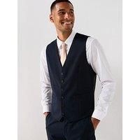 Skopes Harcourt Standard Fit Waistcoat - Navy