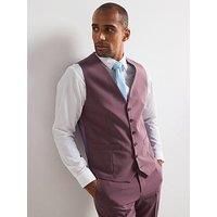 Skopes Beckett Suit Waistcoat For Men in Mauve, 36R-62R