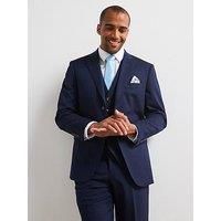 Skopes Caspian Tailored Fit Suit Jacket - Navy