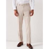 Skopes Redding Tailored Fit Suit Trousers - Beige