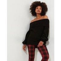 Joe Browns Women's Balloon Sleeve Off The Shoulder Bardot Jumper