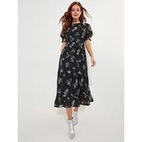 Joe Browns Black Maxi Smock Dress