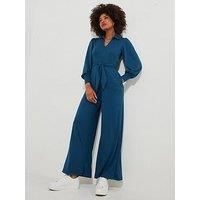 Joe Browns Zipped Jumpsuit -Blue