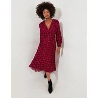 Joe Browns Women's Bold V-Neck Geometric Print Midi Dress