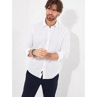 Joe Browns Men's Lightweight Summery Linen Blend Long Sleeve Shirt