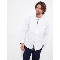 Joe Browns Men's Classic Pintuck Grandad Collar Long Sleeve Shirt