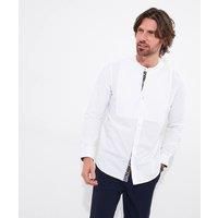 Joe Browns Men's Classic Pintuck Grandad Collar Long Sleeve Shirt