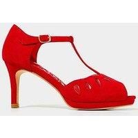Joe Browns Women's Cut-Out Detail Peep Toe T-Bar Heels