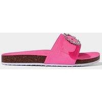 Joe Browns Women's Jewelled Buckle Slider Sandals