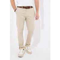 Joe Browns Men/'s Straight Leg Chino Trousers Casual Pants, Sand, 30 W/30 L
