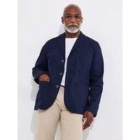 Joe Browns Men/'s Vintage Workwear Twill Blazer, Navy, 38