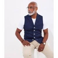 Joe Browns Men's Vintage Workwear Twill Waistcoat