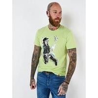 Joe Browns Men's Rocker Cheetah Graphic T-Shirt