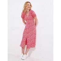 Joe Browns Women's Rose Print Midi Dress