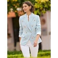 Joe Browns Women's Checked Co-Ord Blazer Jacket