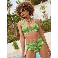 Joe Browns Women's Recycled Content Tropical Print Bikini Briefs