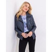 Joe Browns Women's Edgy Collared Biker Jacket