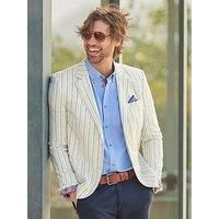 Joe Browns Sensational Stripe Linen Blend Blazer