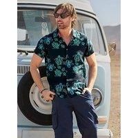 Joe Browns Terrific Turtle Short Sleeve Shirt - Black