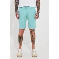 Joe Browns Men/'s Washed Chino Shorts Casual, Aqua, 36