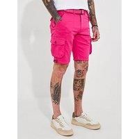 Joe Browns Men's Belted Relaxed Fit Cargo Shorts