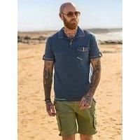 Joe Browns Men's Contrast Stitch Chest Pocket Pique Polo Shirt