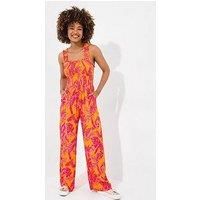 Joe Browns Petite The Heat Of Summer Jumpsuit - Orange