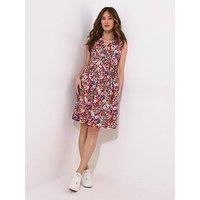 Joe Browns Women's Floral Tie Waist Sleeveless Dress