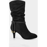 Joe Browns Women's Cord Rope Detail Slouch Boots