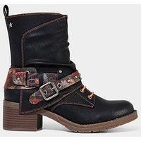 Joe Browns Women/'s Tuker Style Ankle Boots, Black, 4 UK