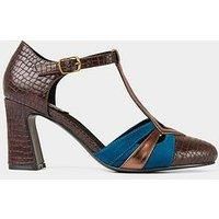 Joe Browns Women's Ankle Strap T-Bar Shoes