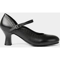 Joe Browns Lilly Leather Mary Janes - Black