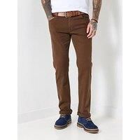 Joe Browns Men's Chocolate Straight Fit Jeans