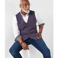 Joe Browns Stylish Formal Waistcoat - Purple