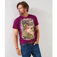 Joe Browns Men's Bold Anarchy Placement Print T-Shirt