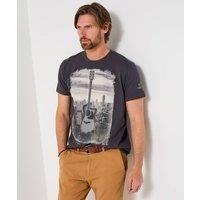 Joe Browns Men's Guitar Skyline Graphic Tee