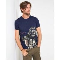 Joe Browns Men's Bike Adventure-Inspired Men’s Graphic T-Shirt