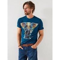 Joe Browns Men's Casual Short Sleeve Graphic T-Shirt