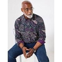 Joe Browns Men's Paisley Print Long Sleeve Shirt