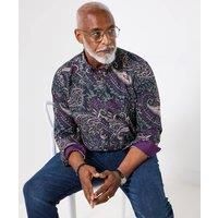 Joe Browns Men's Paisley Print Long Sleeve Shirt