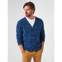 Joe Browns Men's Contrast Button Supersoft V-Neck Cardigan