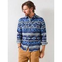 Joe Browns Men's Aztec Pattern Classic Collar Shirt