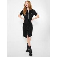 Joe Browns Women's Vintage Zip-Front Stretch Denim Dress