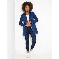 Joe Browns Women's Classic Navy Longline Jacket