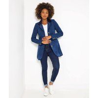 Joe Browns Women's Classic Navy Longline Jacket