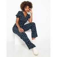 Joe Browns Women's Wide-Leg Ditsy Floral Jumpsuit