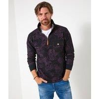 Joe Browns Men's Skull Print Funnel Neck Top
