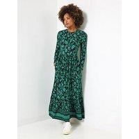 Joe Browns Women's Floral Border Print Boho Jersey Dress