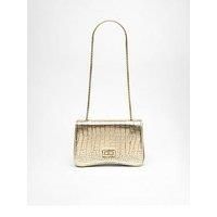 Crocodile Print Cross Body Bag