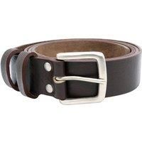 D555 Mens Liam Kingsize Square Buckle Leather Belt DC239